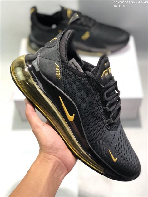 nike air 720 schwarz gold|Nike 720 all black.